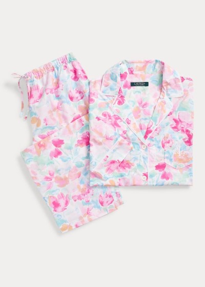 Ralph Lauren Print Capri Pyjamas Dame Danmark (RCJSI6780)